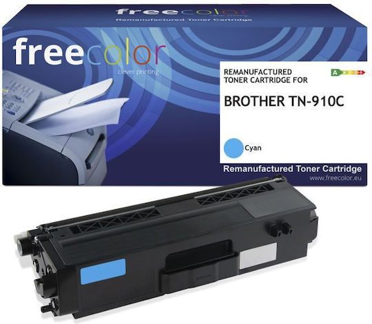 Freecolor Kompatibler Toner Für Laser-Drucker Brother Brother Tn-910c 9000 Seiten Cyan