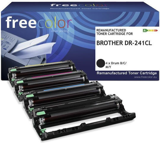 Freecolor Συμβατό Toner για Laser Εκτυπωτή Brother Brother Dr-241cl 15000 Σελίδων Πολύχρωμο