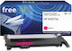 Freecolor Kompatibler Toner für Laser-Drucker HP Mpn K18909f7 1000 Seiten Magenta mit Chip