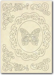 Stamperia Wooden Shape A5 14.8x21cm Frame Butte...