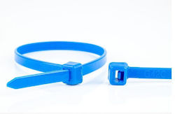 WKK Plastic Cable Ties 100mm in Blue Colour (100 pcs) 11032671 WKK Plastic Cable Ties 100mm in Blue Colour (100 pcs) 11032671