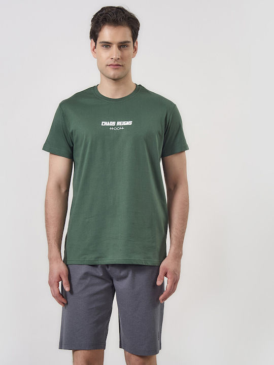 Admiral T-shirt Πρασινο