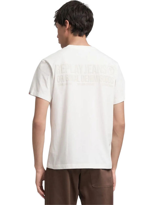 Replay T-shirt Natural White