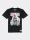 Αθλητικό T-shirt Μαύρο SS18181-DNUBLCK