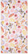 Vacation Time Microfiber Beach Towel Butterflies Rainbow 75x150cm
