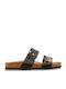 Women's Flat Sandals Black