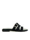 Myconian Women's Flat Sandals Black