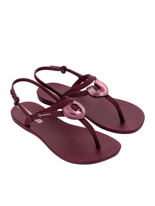 Ipanema Women's Anatomic Sandals Burgundy