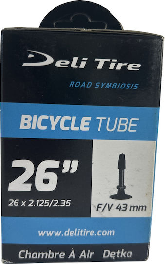 Tube 26x2.125/2.35 Fv 43mm Box Deli