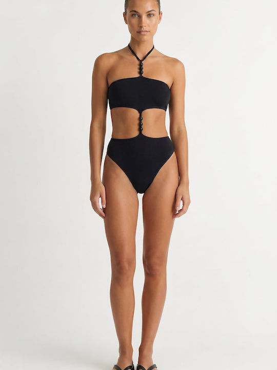 Swimsuit With Cutouts Black