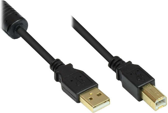 Good Connections USB 2.0 Cable USB-A Male - USB-B Male Black 5m GC-M0083
