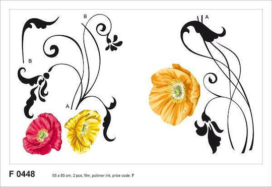 Newplan Autocolant Decorativ Pentru Perete Copii 1-08-FL448ELLAT