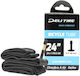 Fahrradschlauch 24x1.75/2.125 Av 48mm Box Deli