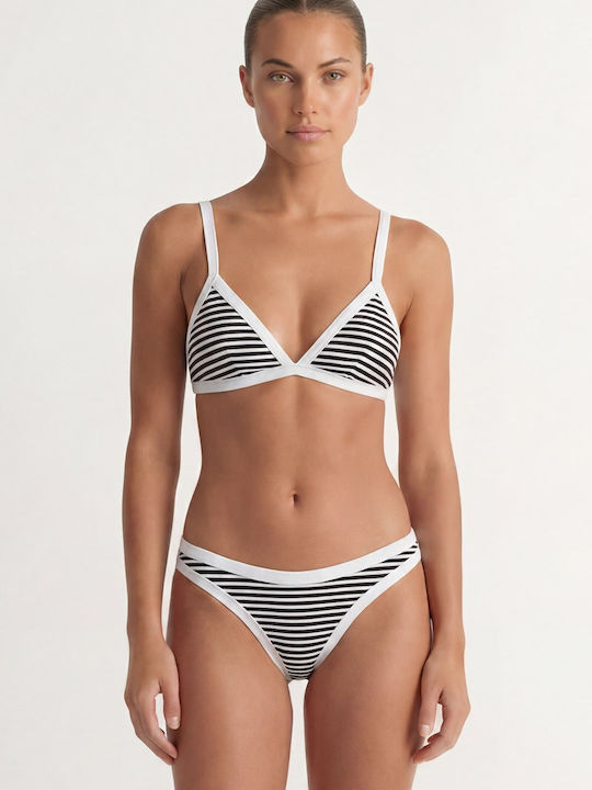 Bikini Triangle With Padding White