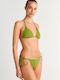 Bikini Triunghi cu Burete Verde
