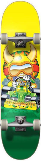 Speed Demons Skate Komplette Kurzboard Mehrfarbig