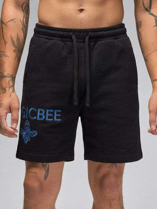 Magic Bee Herren Shorts Schwarz