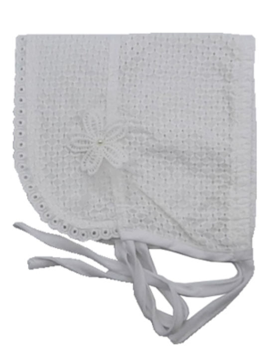 Brims and Trims Kids' Fabric White Hat