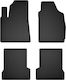 Car Rubber Mats Set 4 Pcs Universal Ford Ka Mk2 Hatchback 2008-2012