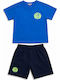 Kids Set with Shorts Summer 2 Pieces Blue