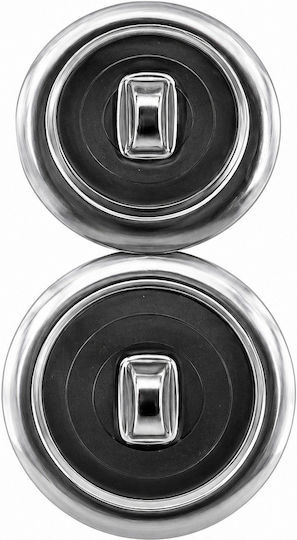 Sink Plugs Inox Black 2 Pieces