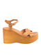 Summer Women's Platforms Tabac Brown