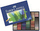Faber-Castell Soft Pastel Crayons Mini 72 Pieces Cardboard Case Set 3 Pieces