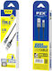 PZX USB 2.0 Cable USB-C male - USB-A Μαύρο 1m 2222222256623