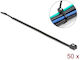 DeLock Δεματικά Καλωδίων Πλαστικά 200mmx4.8mm σε Μαύρο χρώμα (50τμχ) 19468