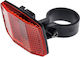 Reflective Bicycle Seat Children Red Black Mount 25.4 Mm