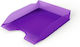 Durable Durchsichtiger Ablagekorb Dokumente Kunststoff Lila 25,3x33,7x6,3cm
