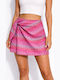 Mini Envelope Skirt Orange