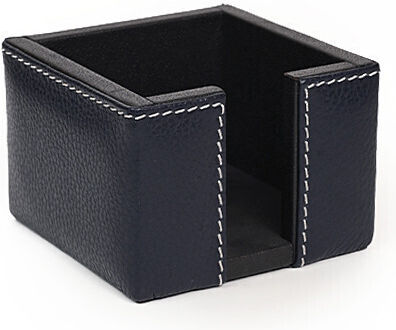 Bagcity Cube of Memo Pads Blue Leather 10myqg08 1008-03
