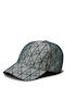 Calvin Klein Twill All Over Print Cap Men Calvin Klein Black Beige Lv04d5125g-7ul