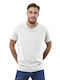 Cotton Point Ανδρικό Διαφημιστικό T-shirt Κοντομάνικο Λευκό