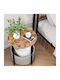 Rundes Beistelltisch aus Holz Mehrfarbig M40xT40cm