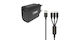 2GO Φορτιστής με Θύρα USB-A και Καλώδιο Lightning 15W Μαύρος (797257)