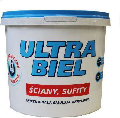 Śnieżka Emulsion Acrylic Paint Walls Ceilings Interior Ultra White 3l