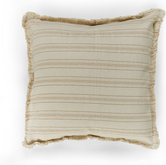 Whitegg Față De Pernă B39 Din 100% Bumbac Ecru 45x45cm