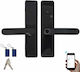 Electronic Lock in Black Color with Wi-Fi Connectivity