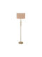 Relaxdays Floor Lamp H156xL43cm Beige