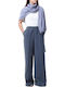 Damen Stoffhose Burgundisch
