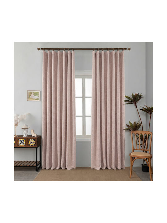 Lucktora Perdea Cu Capse 739 Roz 270x280cm