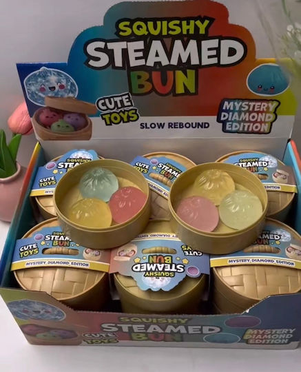 Steamed Bun Squishy Dumpling (Various Designs) 1pc
