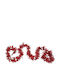 Alista Home Christmas Plastic Red Garland 9x9cm