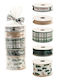 Alista Home Christmas Fabric Ribbon 5 Pieces