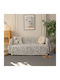 Lucktora C27 Armchair Throw 180x180cm Ecru