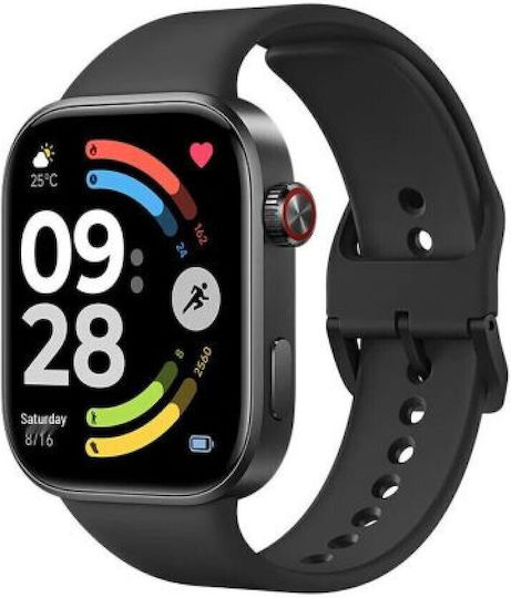 Xiaomi Redmi Watch 6 NFC Aluminum 46mm with Heart Rate Sensor Obsidian Black