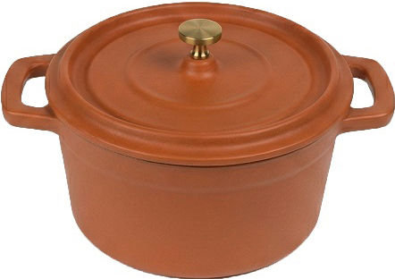 Espiel Volcano Shallow Pot Cast Iron 0.75L / 14cm