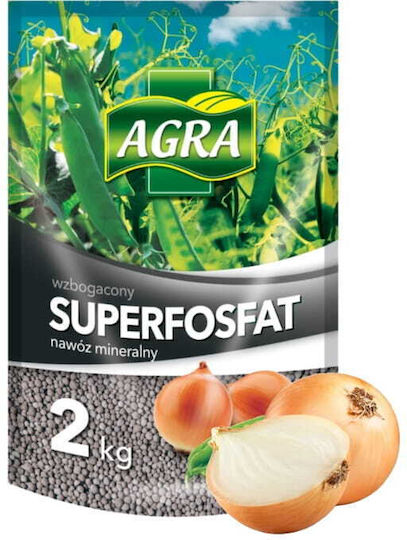 Îngrășământ Concentrat Granulat Superfosfat 2kg Fosfor Calciu Sulfură